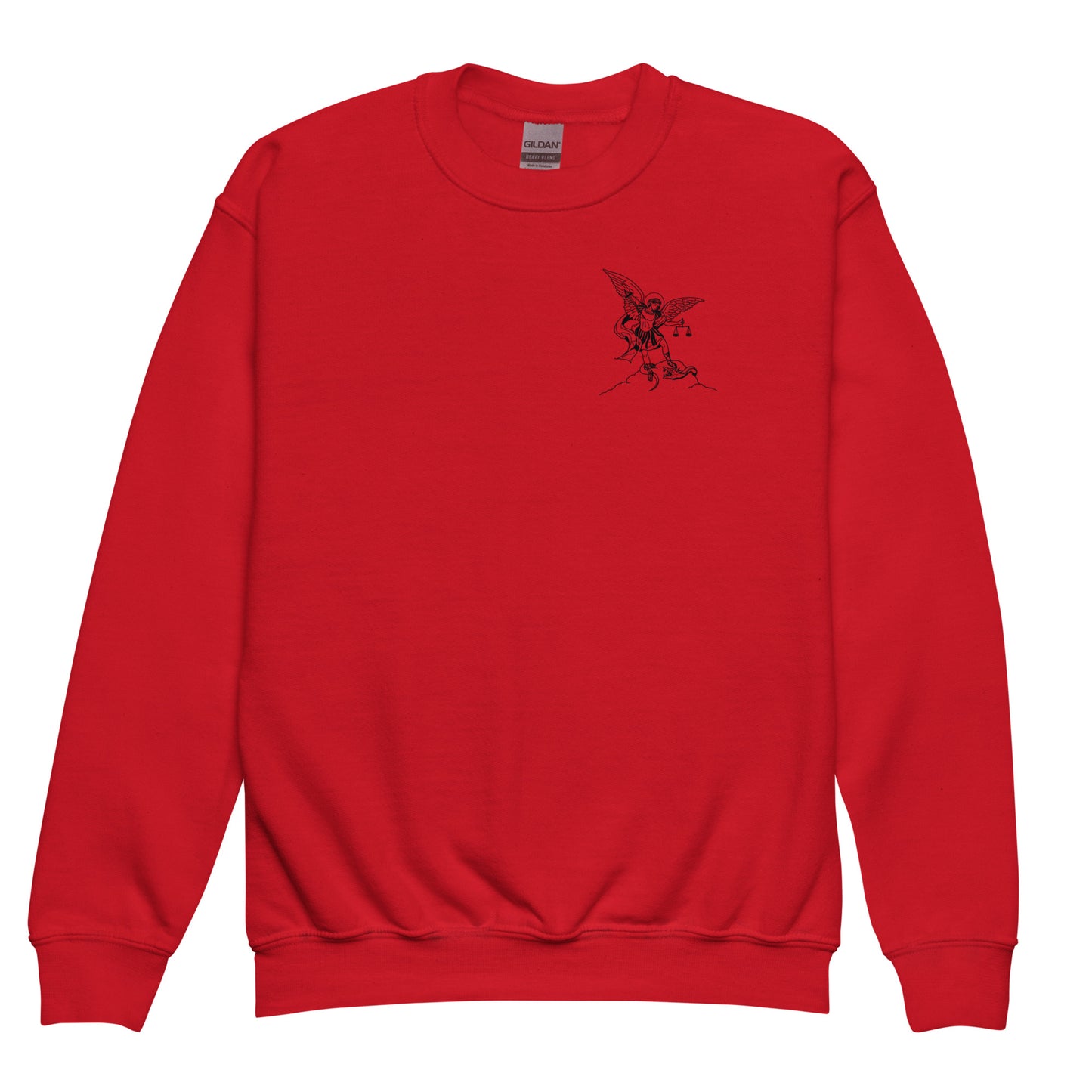 Saint Michael the Archangel Youth crewneck sweatshirt