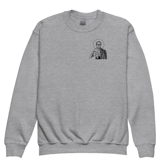 Saint Maximilian Kolbe Youth crewneck sweatshirt