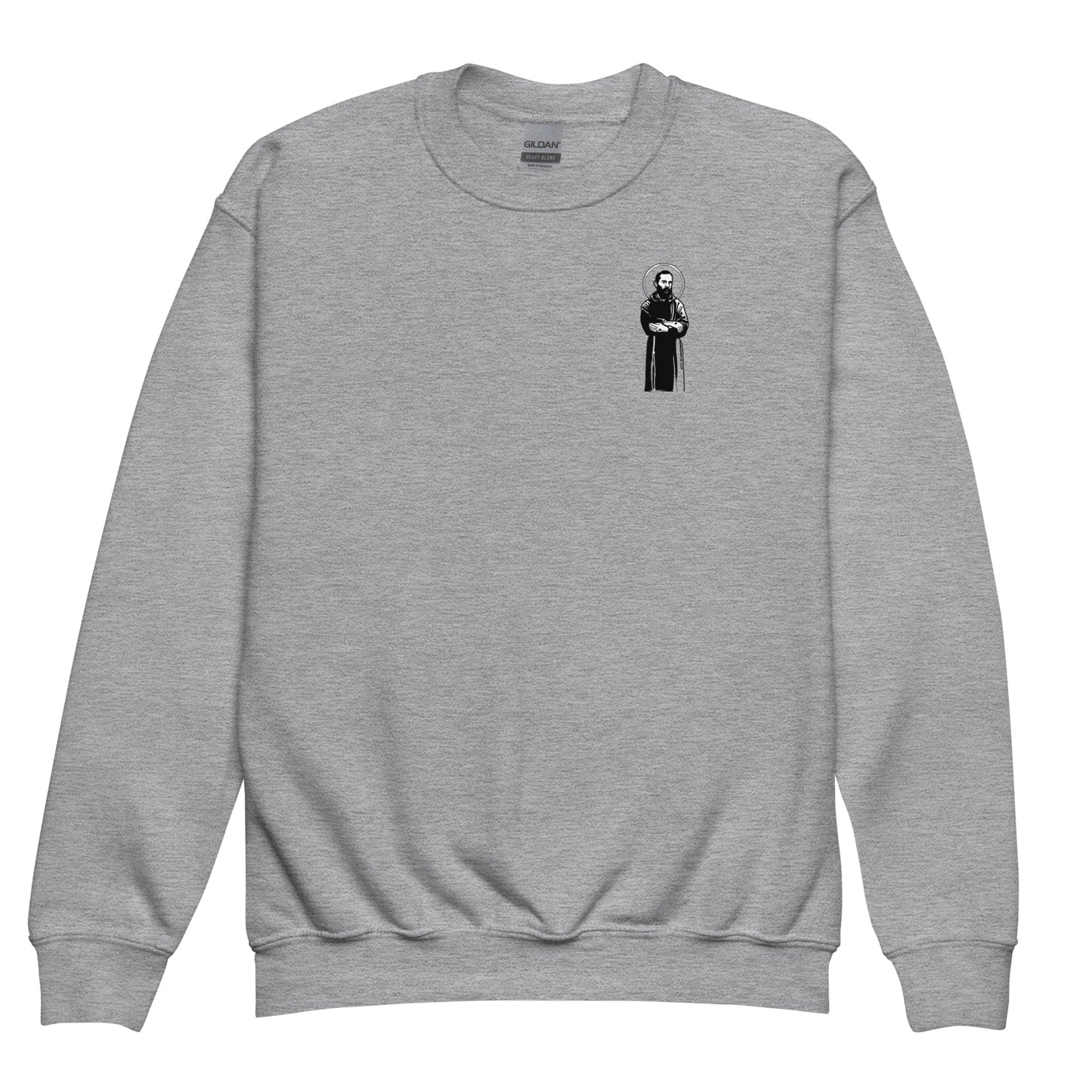 Saint Padre Pio Youth crewneck sweatshirt